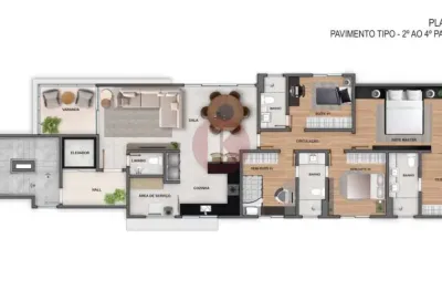 Apartamento à venda, 4 quartos, 4 suítes, 3 vagas, liberdade - belo horizonte/mg