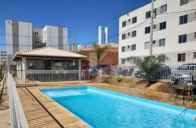 Apartamento à venda, 2 quartos, 1 vaga, serra dourada - vespasiano/mg