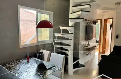 Cobertura  - 2 dorm. - 1 suíte - 126m² - bairro  parque das nações - santo andré