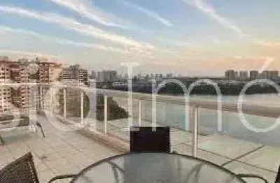 Apartamento com 1 dormitório à venda, 136 m² por r$ 2.000.000,00 - península - rio de janeiro/rj