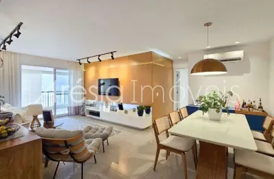 Apartamento com 3 suítes à venda, 151 m² por r$ 0 - península - rio de janeiro/rj