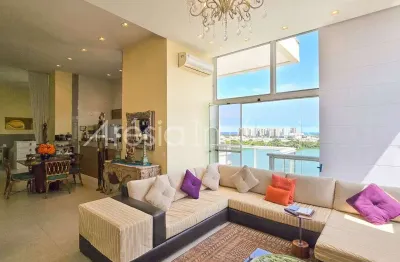 Apartamento com 1 quarto à venda, 109 m² por r$ 1.600.000 - península - rio de janeiro/rj