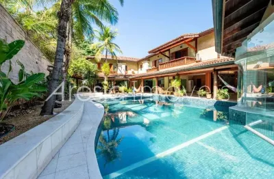 Casa com 5 suítes à venda, 1116 m² por r$ 13.000.000 - barra da tijuca - rio de janeiro/rj