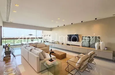 Cobertura finamente decorada disponível para locação na península barra da tijuca