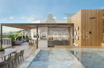 Cobertura com 4 suítes à venda, 513 m² por r$ 5.800.000 - península - rio de janeiro/rj