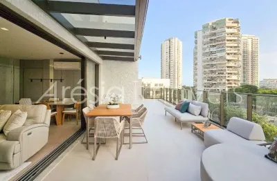 Cobertura com 3 suítes para alugar, 160 m² por r$ 28.300/mês - barra da tijuca - rio de janeiro/rj