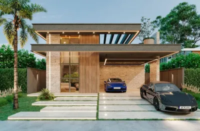 Casa de alto padrão em condomínio fechado – reserva do atlântico | joão pessoa/pb