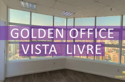 Ótima sala no edifício comercial golden office de 39 m² com piso laminado e vista para a serra do japi