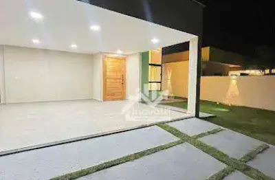 Casa com 3 dormitórios à venda, 140 m² por r$ 699.000,00 - cajueiros (itaipuaçu) - maricá/rj