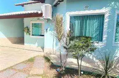 Casa com 3 dormitórios, suíte piscina e edícula à venda, 143 m² por r$ 870.000 - ponta grossa - maricá/rj