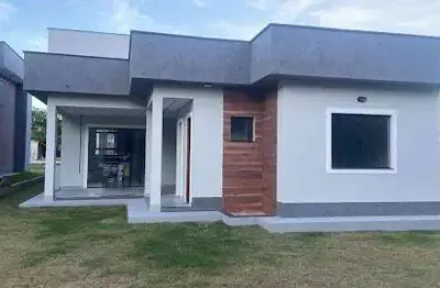 Casa com 3 dormitórios à venda, 114 m² por r$ 690.000,00 - são josé do imbassaí - maricá/rj