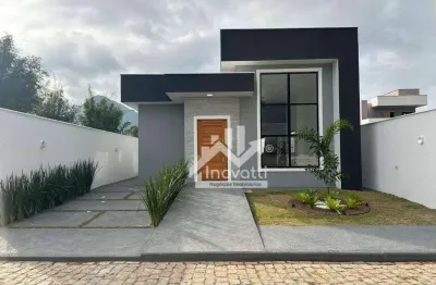 Casa com 3 dormitórios à venda, 99 m² por r$ 560.000,00 - ubatiba - maricá/rj