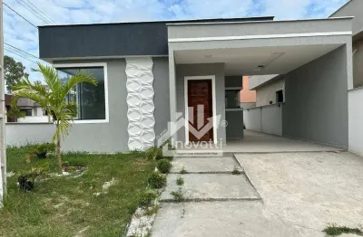 Casa com 2 dormitórios à venda, 79 m² por r$ 420.000,00 - pindobas - maricá/rj