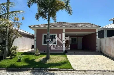Casa com 3 dormitórios à venda, 100 m² por r$ 500.000,00 - cajueiros (itaipuaçu) - maricá/rj