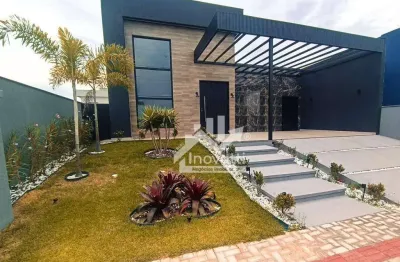 Casa com 3 dormitórios à venda, 190 m² por r$ 1.200.000,00 - cajueiros (itaipuaçu) - maricá/rj