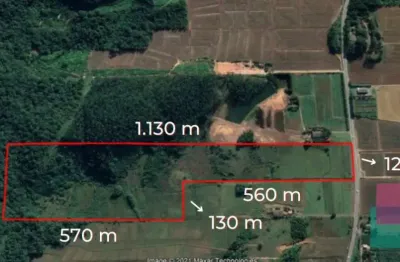 Terreno à venda na sc-108, --, zona rural, guaramirim por r$ 6.970.000