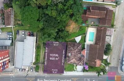 Terreno à venda na rua benjamin constant, --, américa, joinville por r$ 1.620.000