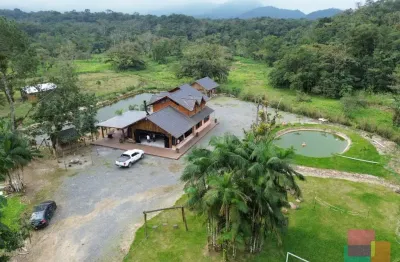 Chácara / sítio com 3 quartos à venda na usina, --, vila nova, joinville por r$ 2.550.000