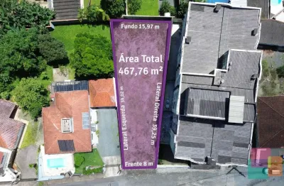 Terreno à venda na rua pedro ernesto, --, saguaçu, joinville por r$ 350.000