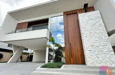Casa em condomínio fechado com 4 quartos à venda na rua presidente vargas, --, pirabeiraba, joinville por r$ 3.200.000