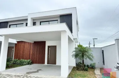Casa em condomínio fechado com 3 quartos à venda na rua marcos joão serafim, --, vila nova, joinville por r$ 705.000