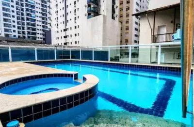 Belo apartamento de 95m² à 200m da praia das pitangueiras no guarujá/sp!  amplo apartamento com 3 dormitórios