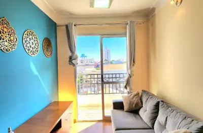 Belo apartamento de 53m² a venda na vila príncipe de gales, santo andré/sp. próximo a faculdade fundação!