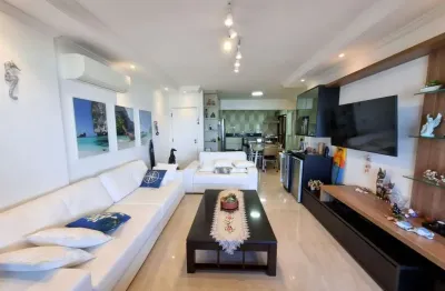 Luxuoso apartamento à venda no parque enseada, vista para o mar - guarujá/sp: 3 quartos, 2 suítes, 4 banheiros, 2 vagas, 146m². confira!