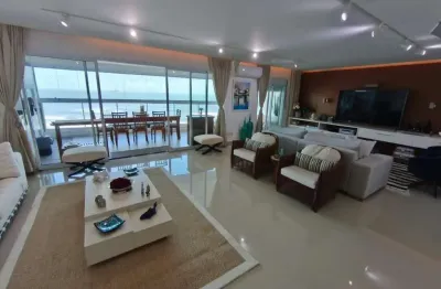 Venha conhecer o seu novo lar de frente para o mar! apartamento de 3 quartos na enseada, guarujá-sp, com 206,00m².