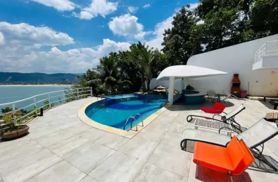 Mansão de Luxo em Condomínio Península, Guarujá-SP  11 Quartos, 11 Suítes, 21 Banheiros  1.200m²  Vista Panorâmica da Baía  Lazer Completo
