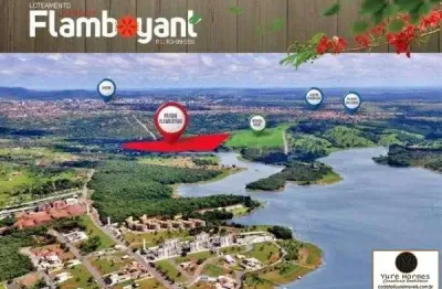Lotes parcelados próximo ao lago caldas novas - parque flamb