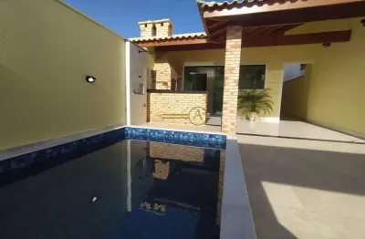Casa térrea à venda 3 dormitórios Piscina com cascata e hidro Churrasqueira