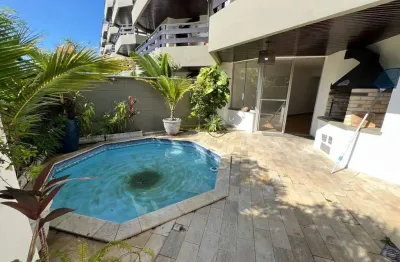 Apartamento a venda com piscina e churrasqueira individual 300m da praia