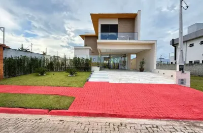 Sobrado novo 4 suítes piscina saúna ôfuro churrasqueira cond flora rica