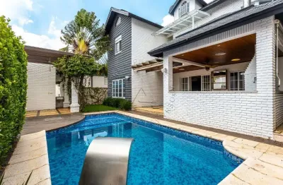 Casa em condomínio fechado com 6 quartos para alugar na alameda das bauhínias, 427, tamboré, santana de parnaíba por r$ 30.000