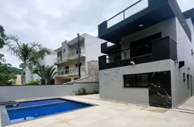 Casa em condomínio fechado com 4 quartos à venda na helioconias, 111, chácara roselândia, cotia por r$ 1.280.000