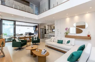Casa em condomínio fechado com 4 quartos à venda na alameda michelangelo, 213, alphaville, santana de parnaíba por r$ 5.300.000