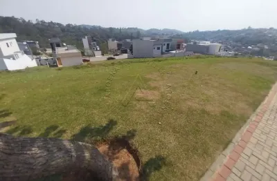 Terreno em condomínio fechado à venda na apoena, 342, villas do jaguari, santana de parnaíba por r$ 650.000