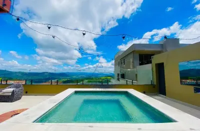 Casa em condomínio fechado com 4 quartos à venda na estrada marechal mascarenhas de moraes, 150, jardim bandeirantes, santana de parnaíba por r$ 4.300.000