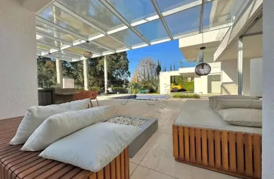 Casa em condomínio fechado com 5 quartos à venda na ourinhos, 710, residencial tamboré, barueri por r$ 19.500.000