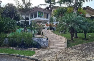 Casa em condomínio fechado com 4 quartos à venda na avenida andradina, 1303, tamboré, barueri por r$ 8.000.000