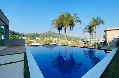 Casa em condomínio fechado com 5 quartos à venda na alameda carinás, 128, alphaville, santana de parnaíba por r$ 10.000.000