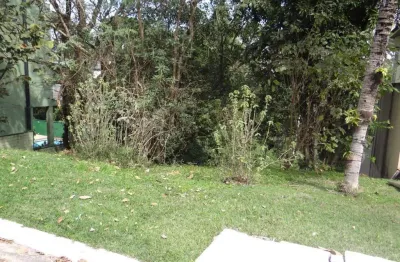 Terreno em condomínio fechado à venda na rua xacriabas, tarumã, santana de parnaíba por r$ 424.000