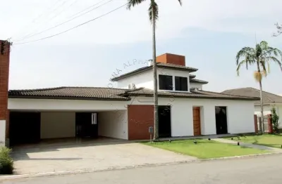 Casa em condomínio fechado com 4 quartos à venda na alameda das tulipas, 23, alphaville, santana de parnaíba por r$ 4.000.000
