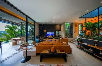 Casa em condomínio fechado com 4 quartos à venda na alameda dos buritis, 11, alphaville, santana de parnaíba por r$ 8.990.000