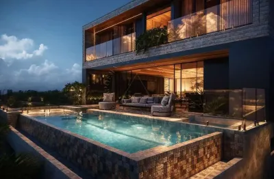 Casa em condomínio fechado com 4 quartos à venda na alameda dos jatobás, 90, alphaville, santana de parnaíba por r$ 14.900.000