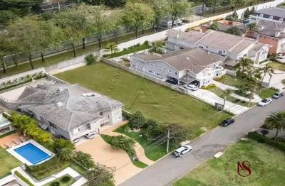 Terreno em condomínio fechado à venda na alameda taiti, 161, tamboré, santana de parnaíba por r$ 8.500.000