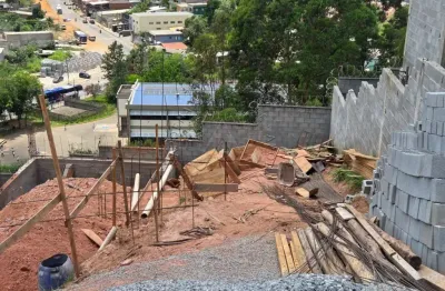 Terreno em condomínio fechado à venda na rua araraúna, 124, villas do jaguari, santana de parnaíba por r$ 270.000