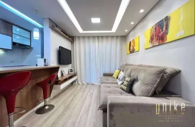 Apartamento com 2 dormitórios, 77 m² - venda por r$ 990.000 ou aluguel por r$ 6.000 - vila ema - são josé dos campos/sp