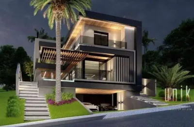 Casa com 5 dormitórios à venda, 495 m² por r$ 4.250.000,00 - condomínio residencial alphaville i - são josé dos campos/sp